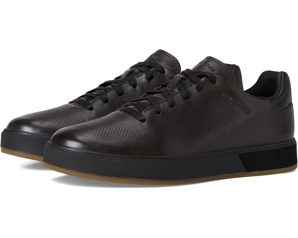 Men's Cole Haan Grandpro Angleace Sneakers Raven/Black/Silver Birch