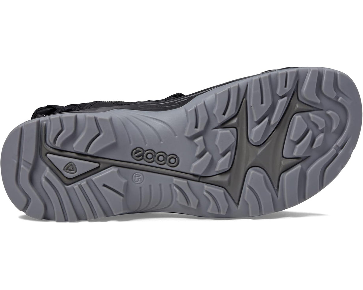 Men's ECCO Sport Yucatan Coast Sandal Black/Black