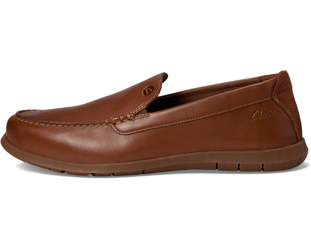 Men's Clarks Flexway Step Tan