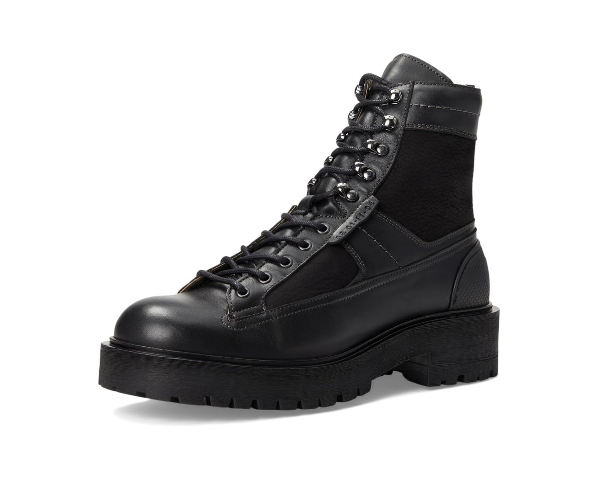 Men's AllSaints Hank Combat Boots Black