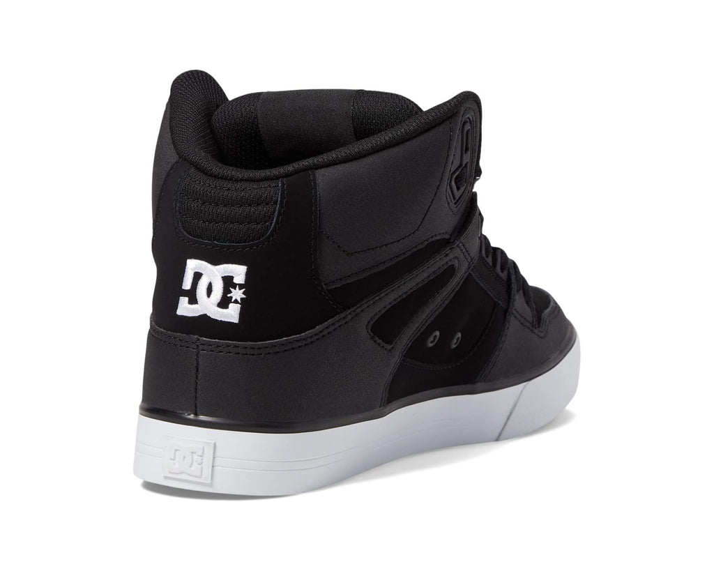 Men's DC Pure High-Top WC Black/Black/White Multi Snake