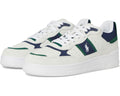 Men's Polo Ralph Lauren Masters Sport Leather-suede Sneaker Bianco/Navy/Green