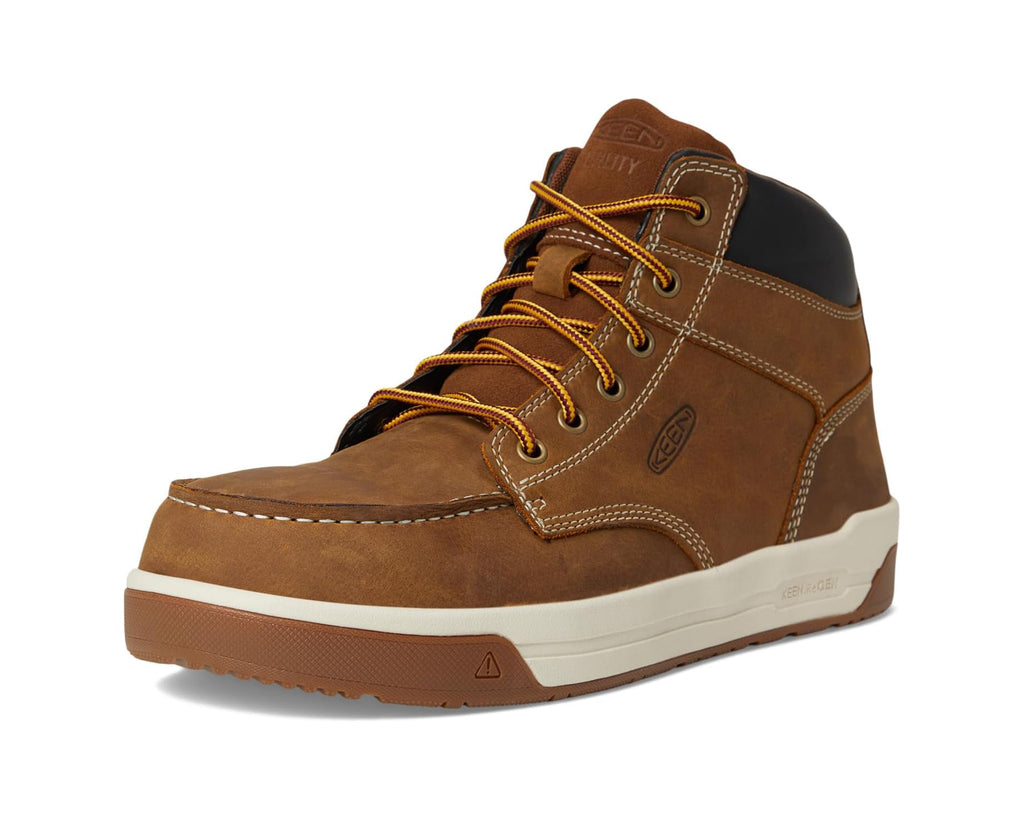 Men's KEEN Utility Gibson Boots (Carbon-Fiber Toe) Belgian/Gum