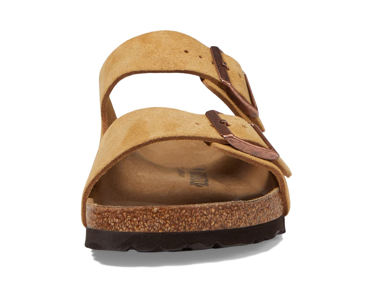Unisex Birkenstock Arizona - Suede (Unisex) Latte Cream