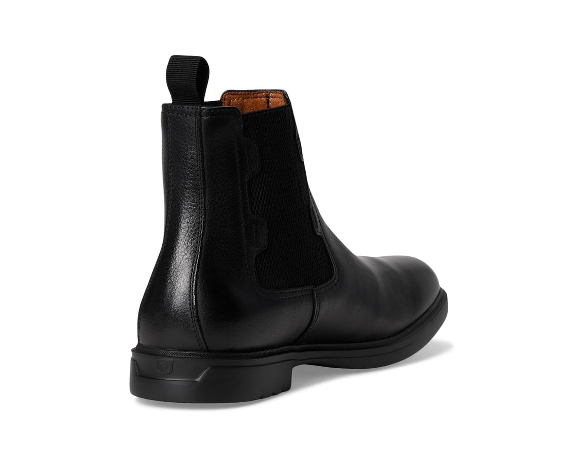 Men's Stacy Adams Townsend Chelsea Boots Black Tumble