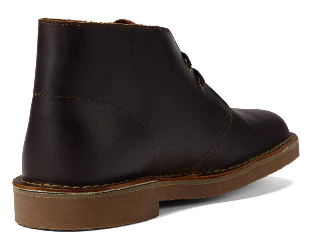 Men's Clarks Bushacre 3 Dark Brown Leather