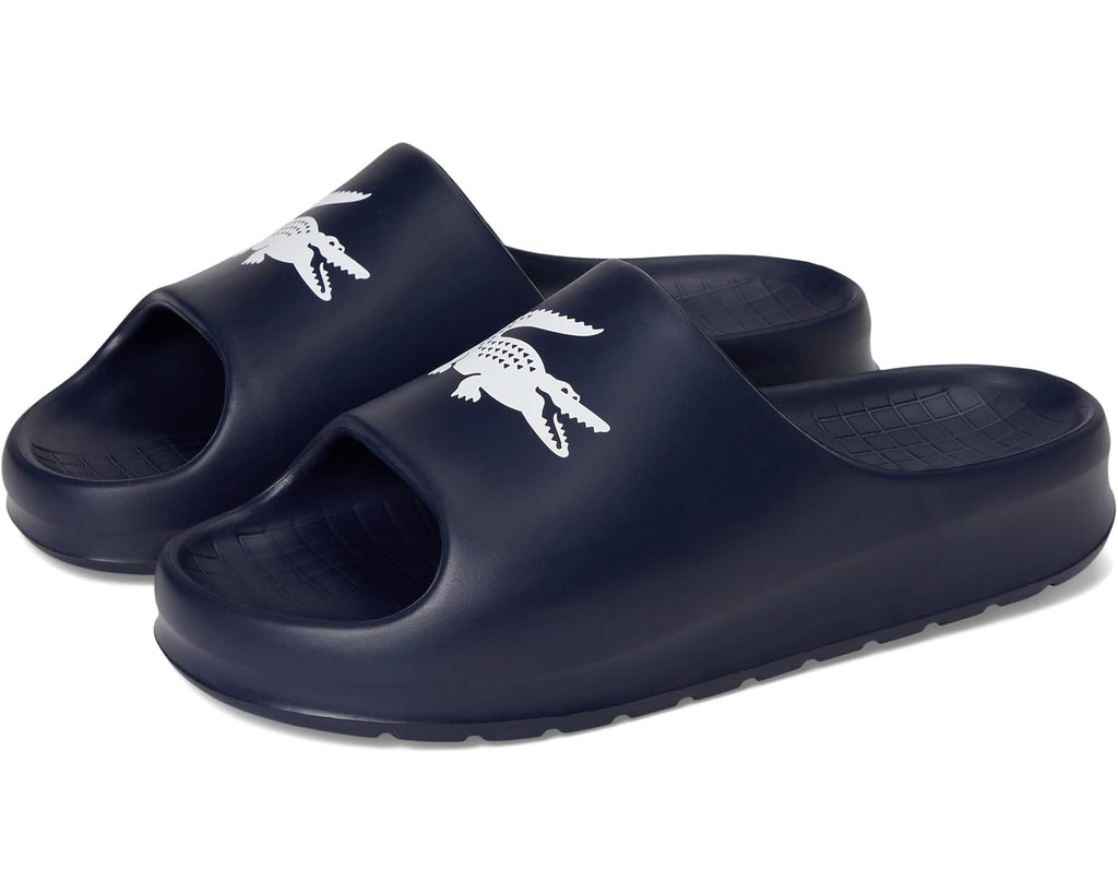 Men's Lacoste Serve Slide 2.0 Navy/White Croc