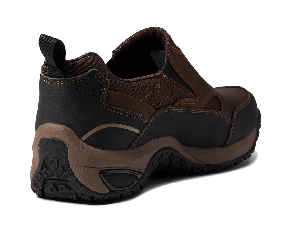 Men's Dunham Cloud Plus Waterproof Slip-On Brown Leather