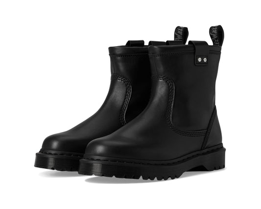Unisex Dr. Martens Anistone Lo Leather Boots Black