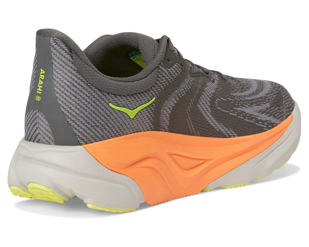 Men's Hoka Arahi 8 Asphalt/Gravel