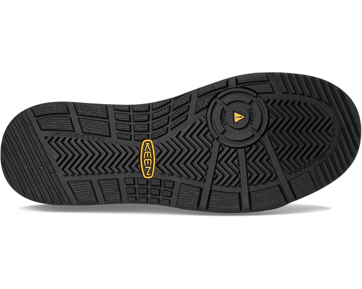 Men's KEEN Utility Kenton ESD Work Shoe (Soft Toe) Black/Black