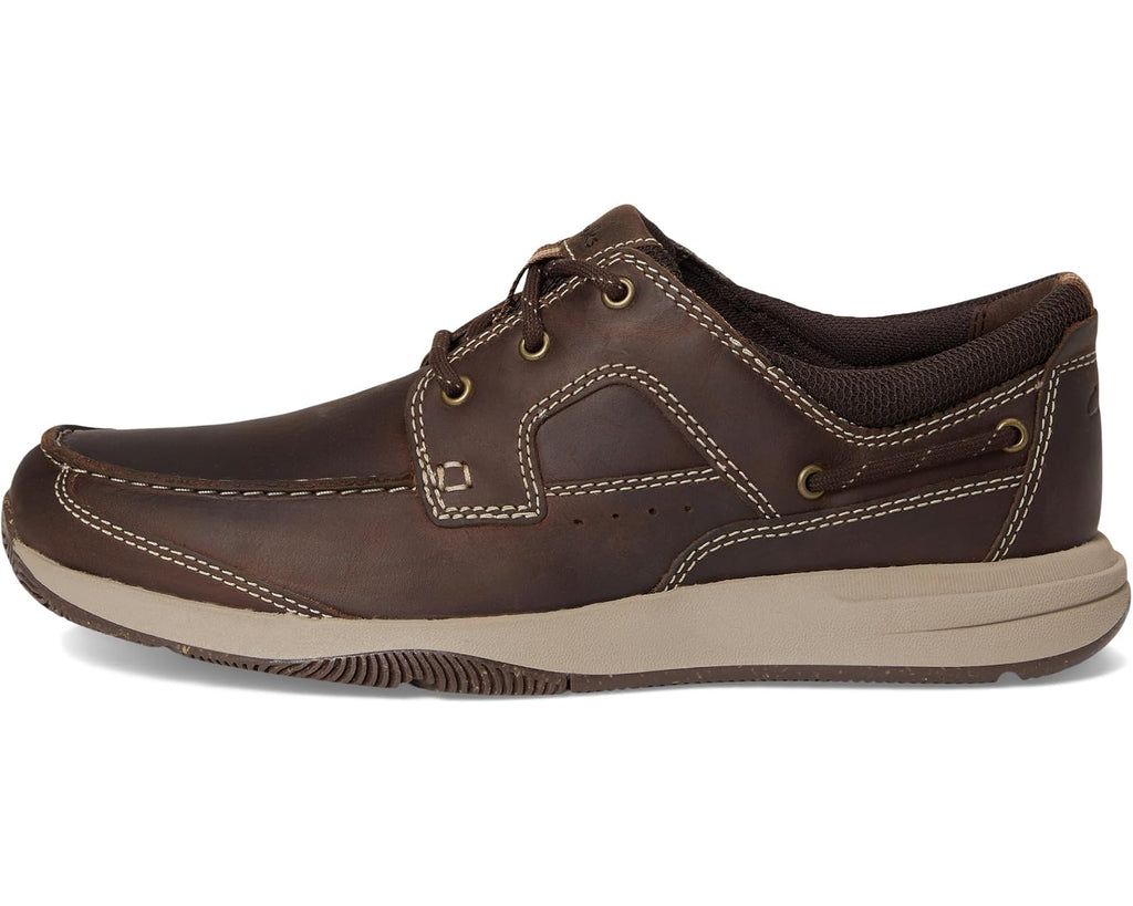 Men's Clarks Sailview Lace Beeswax Leather