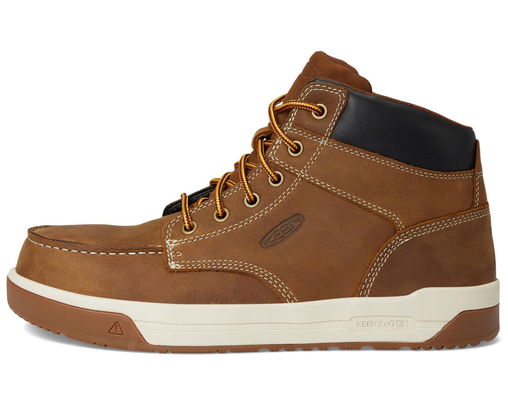 Men's KEEN Utility Gibson Boots (Carbon-Fiber Toe) Belgian/Gum