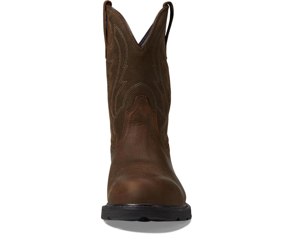 Men's Ariat Groundbreaker Pull-on Steel Toe Brown