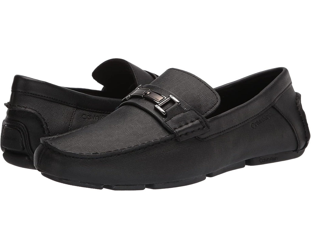 Men's Calvin Klein Magnus Black/Black/Weave Emboss Action