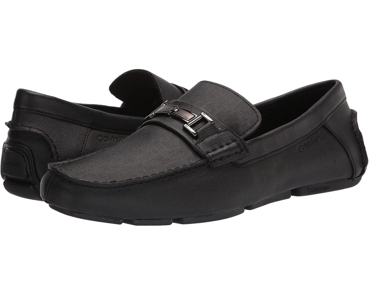 Men's Calvin Klein Magnus Black/Black/Weave Emboss Action