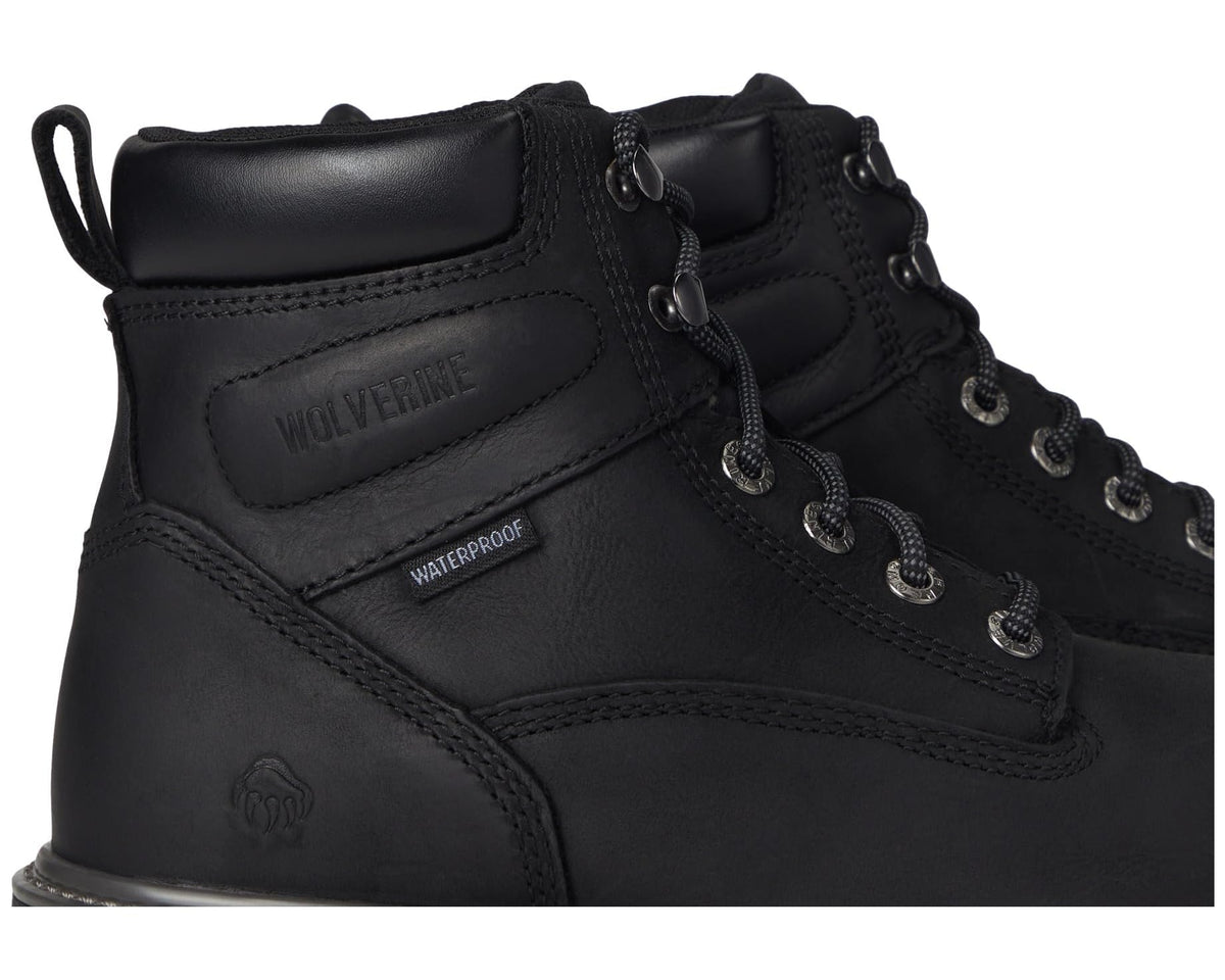 Men's Wolverine Floorhand Steel Toe Black