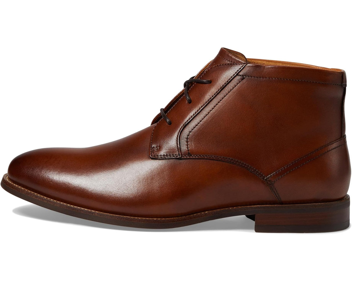 Men's Florsheim Rucci Plain Toe Chukka Cognac