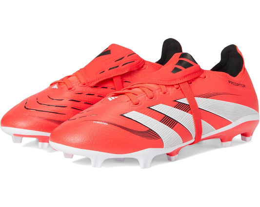 Unisex adidas Predator League Folded Tongue Firm Ground/Multi Ground Soccer Cleats Lucid Red/White/Black