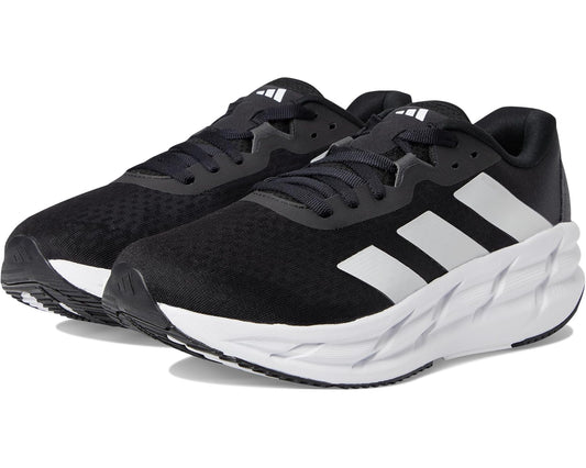 Men's adidas Adistar 3 Running Shoes Black/White/Grey