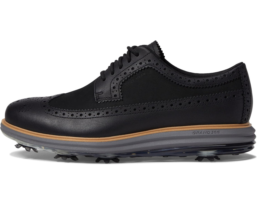 Men's Cole Haan Originalgrand Tour Golf Waterproof Black/Natural/Quiet Shade