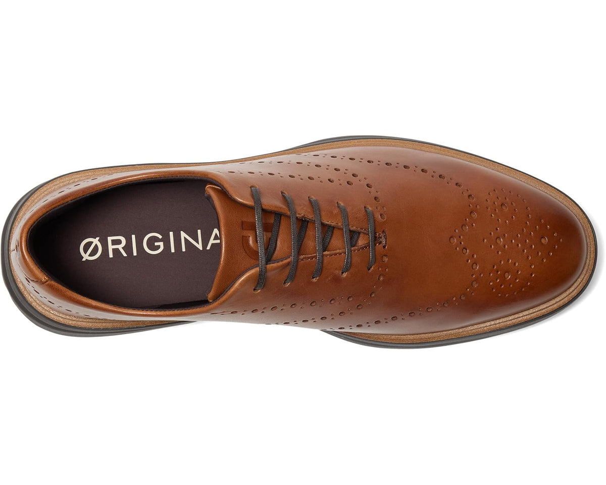 Men's Cole Haan Originalgrand Cityspectre Wingtip Oxfords British Tan/Natural/Java