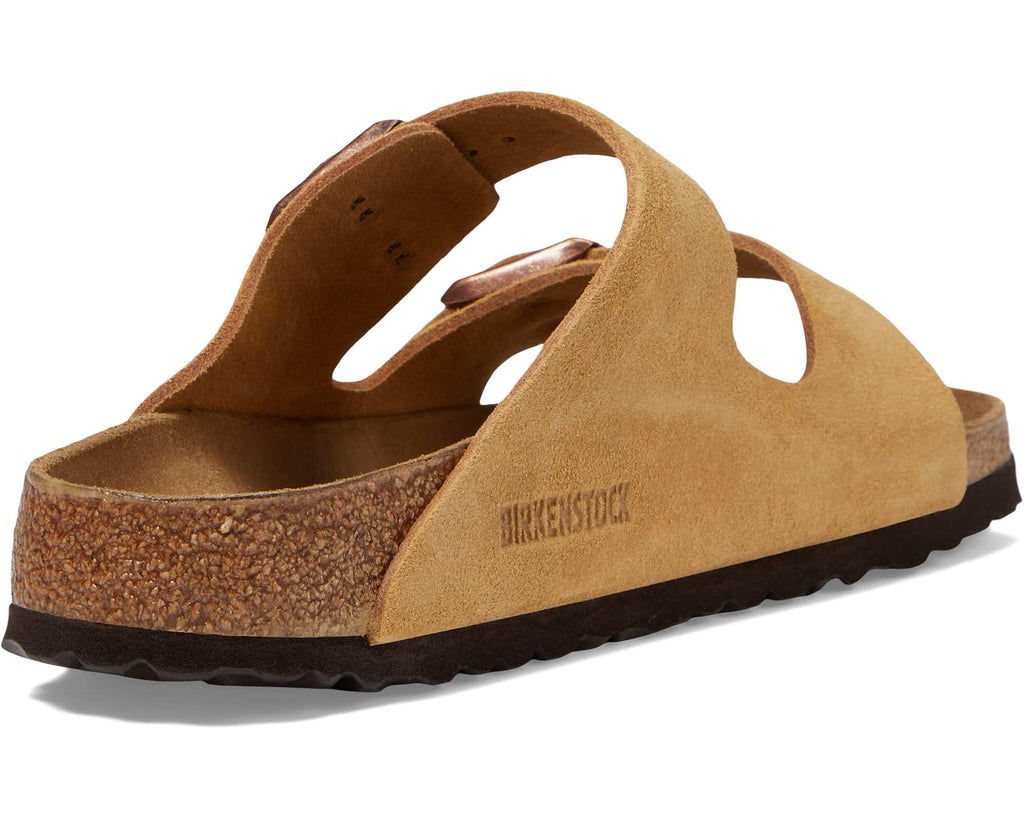 Unisex Birkenstock Arizona - Suede (Unisex) Latte Cream