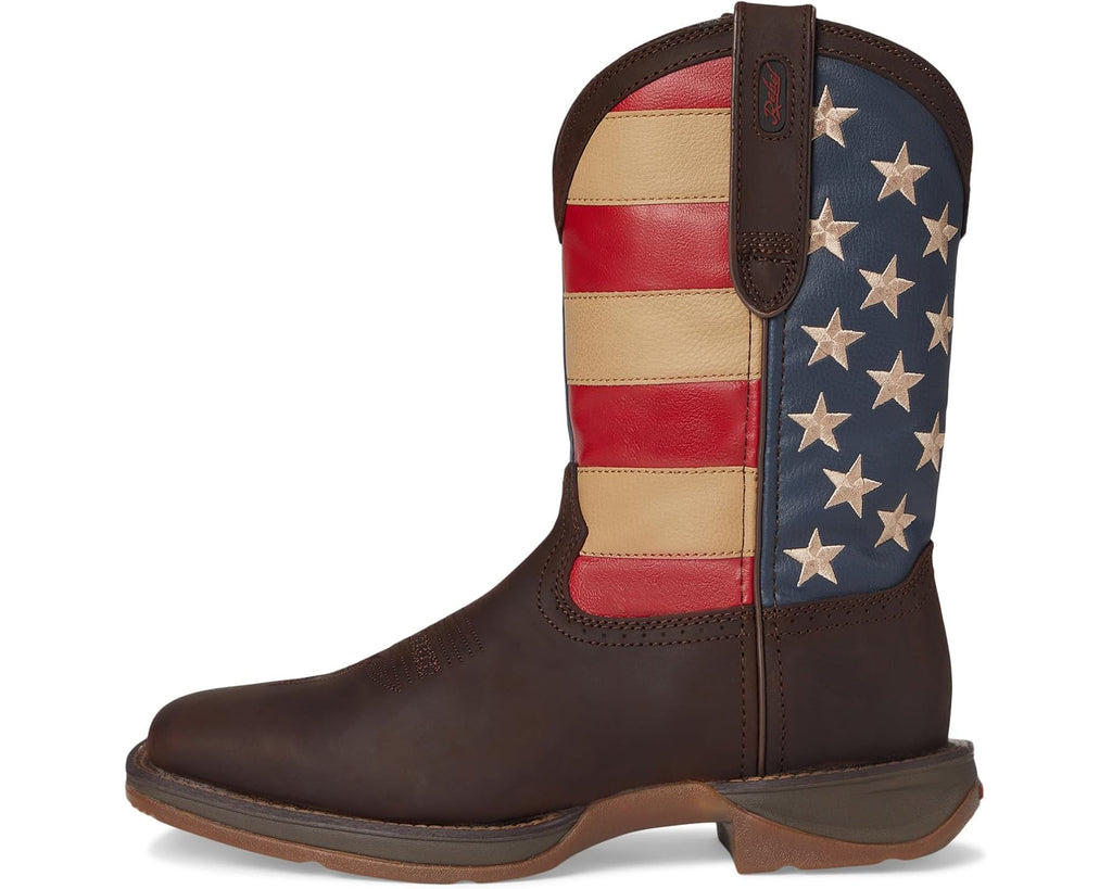 Men's Durango DB5554 - Flag Dark Brown