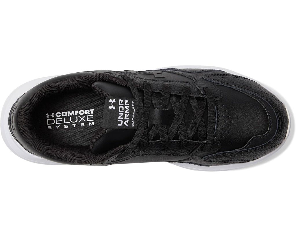 Men's Under Armour Edge Leather Black/Black/White