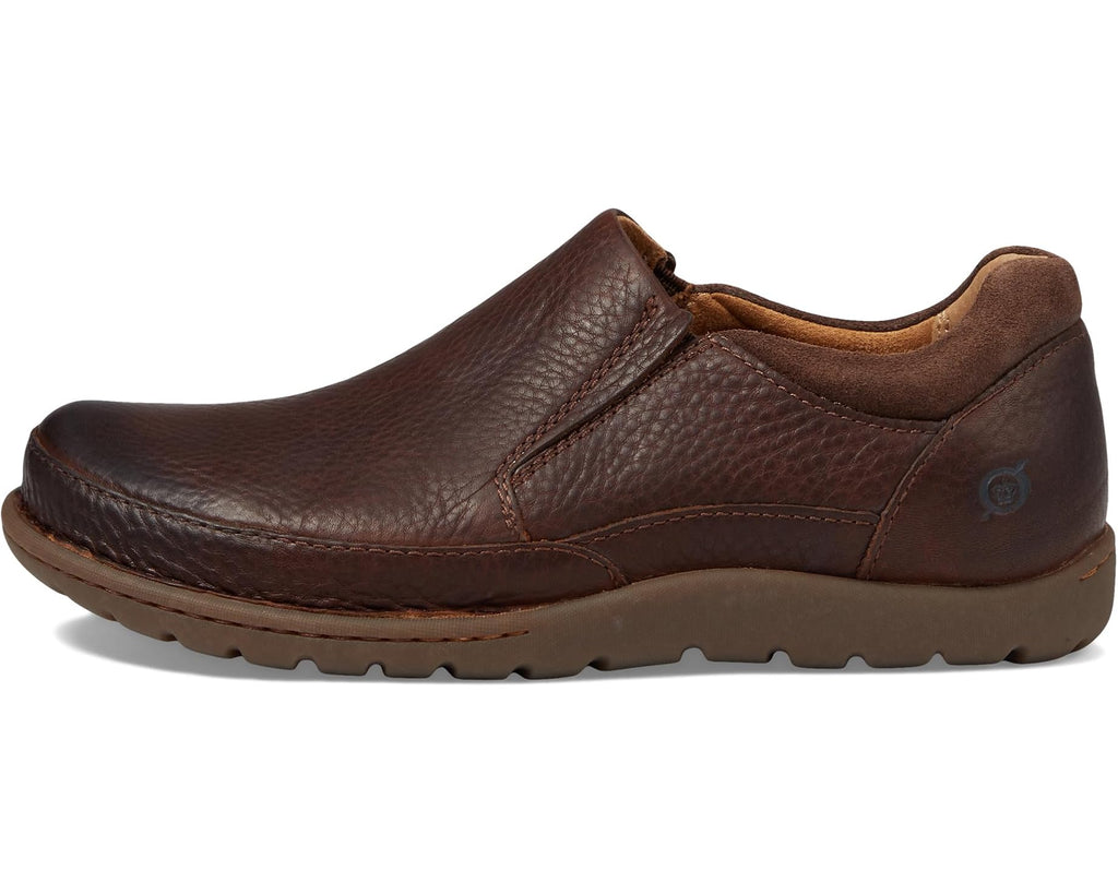 Men's Born Nigel Slip-On Brown/Dark Brown Combo