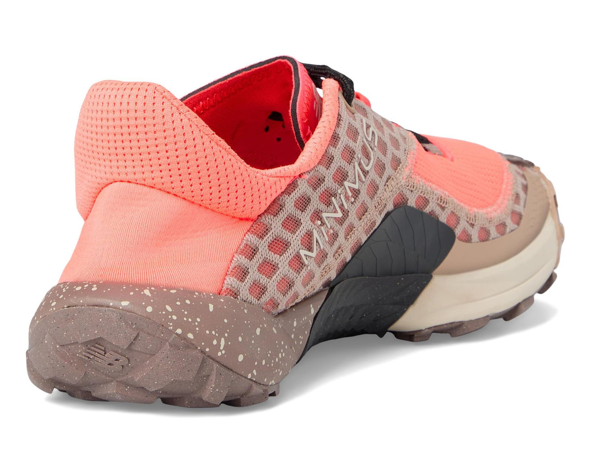 Men's New Balance Minimus Trail Urgent Red/Flat Taupe/Bisque