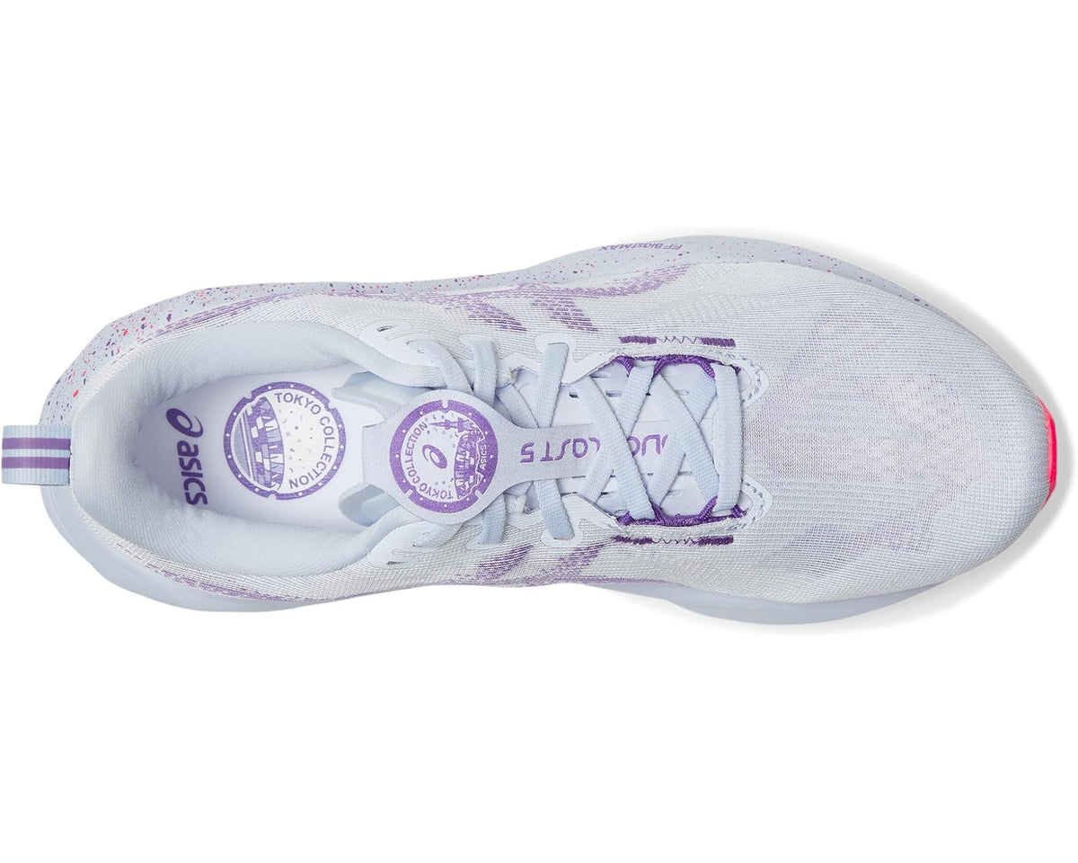 Men's ASICS Novablast 5 Tokyo Blue Fade/Edo Purple