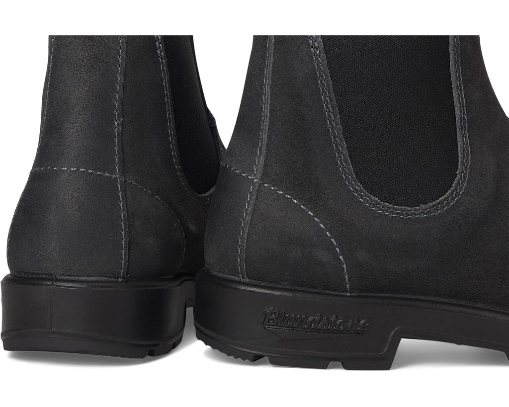 Unisex Blundstone Original Suede Chelsea Boots Steel Grey