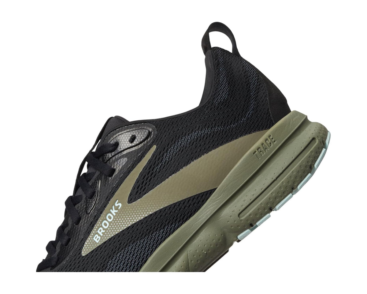 Men's Brooks Trace 4 Black/Ebony/Dusty Olive
