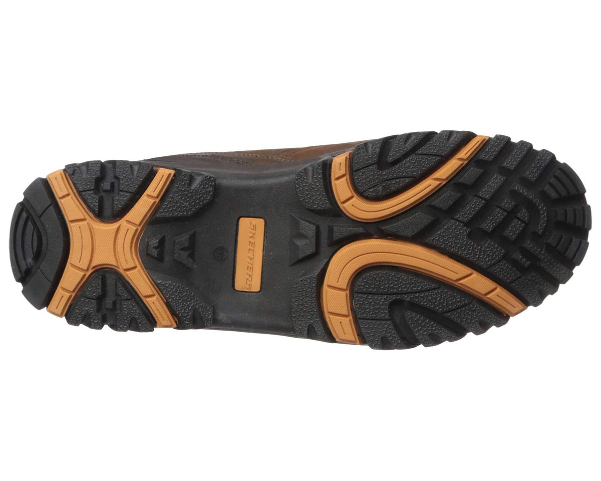 Men's SKECHERS Relaxed Fit Resment Traven Dark Brown