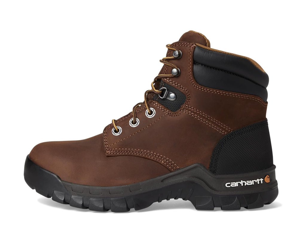 Men's Carhartt 6 Rugged Flex Soft Toe Work Boots Brown