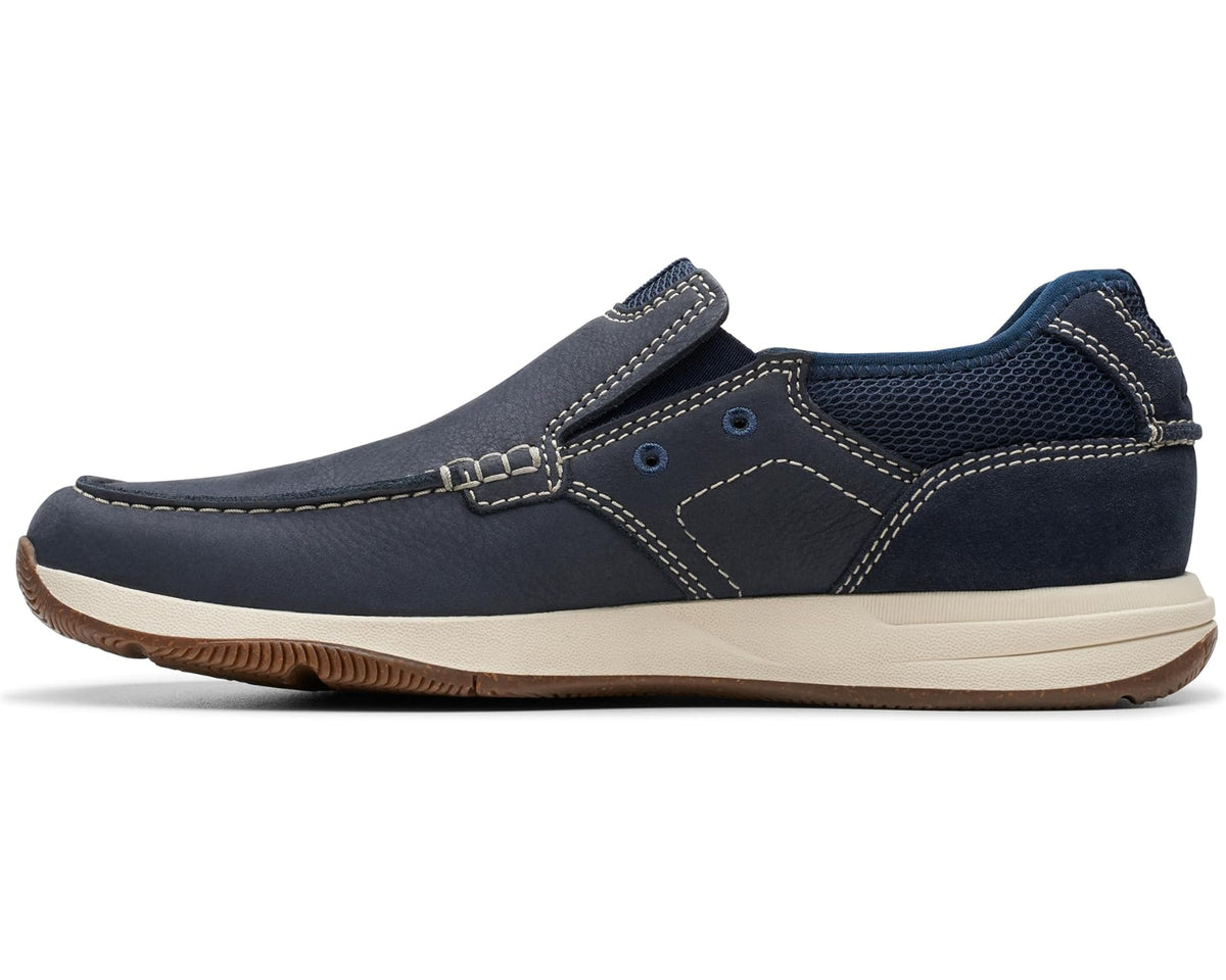 Men's Clarks Sailview Step Navy Nubuck