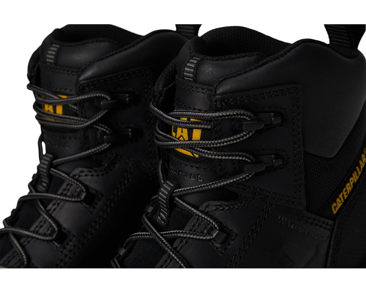 Men's Caterpillar Threshold Rebound Waterproof Non Metallic Composite Toe Black