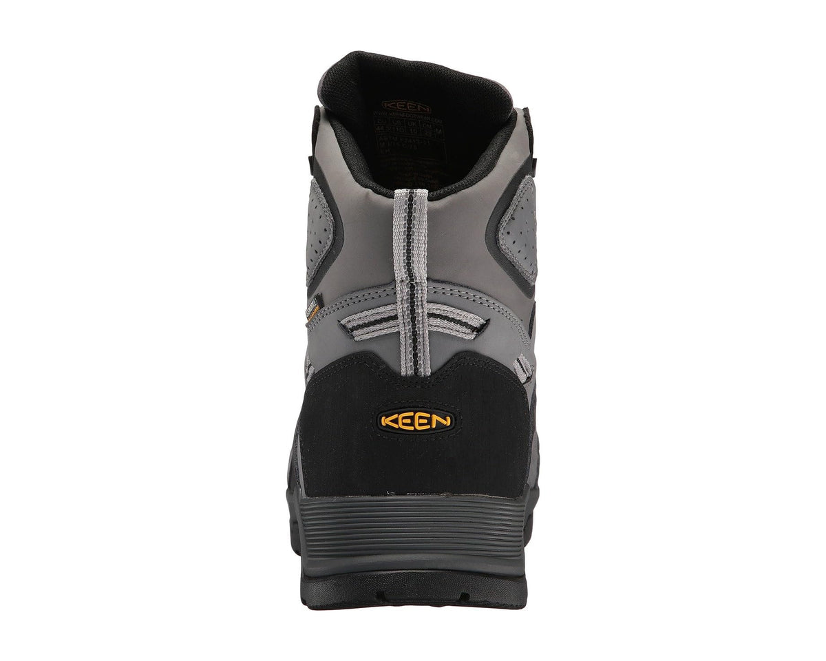 Men's KEEN Utility Davenport 6 400G CT Waterproof (Comp Toe) Magnet/Steel/Grey