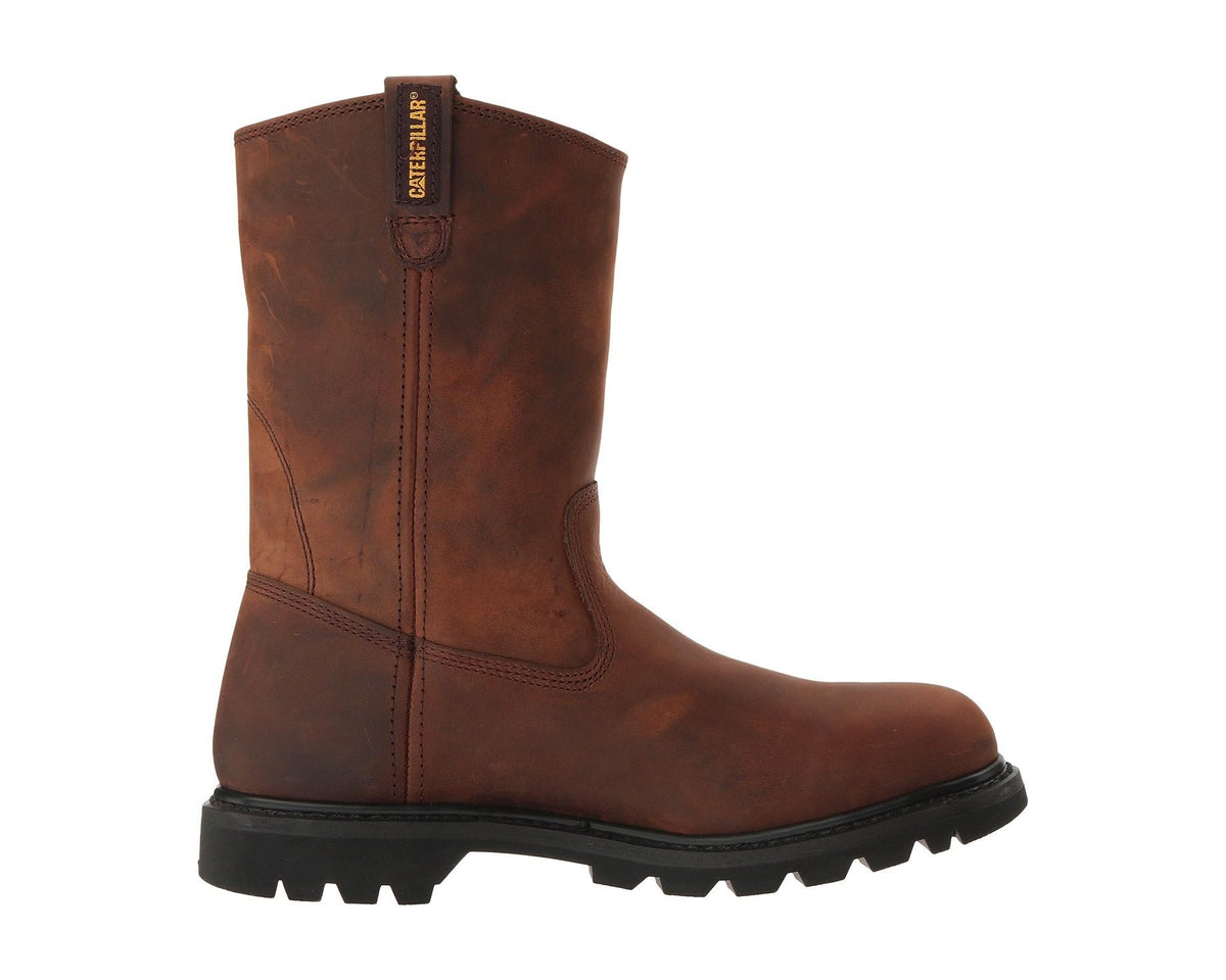 Men's Caterpillar Revolver Brown Pull Up Leather