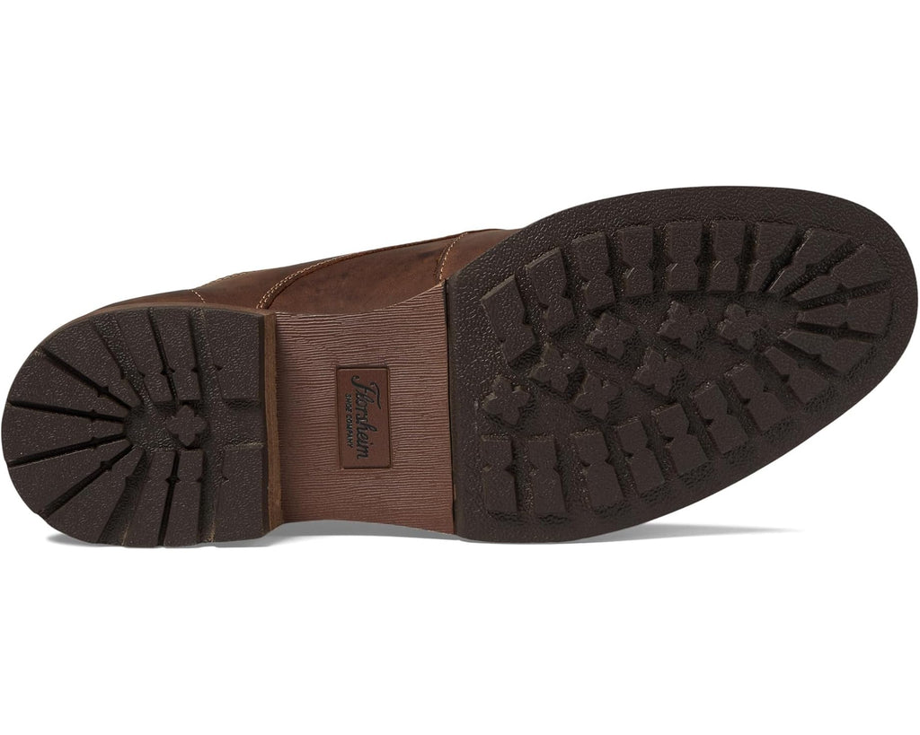 Men's Florsheim Lodge Moc Toe Oxford Brown Crazy Horse