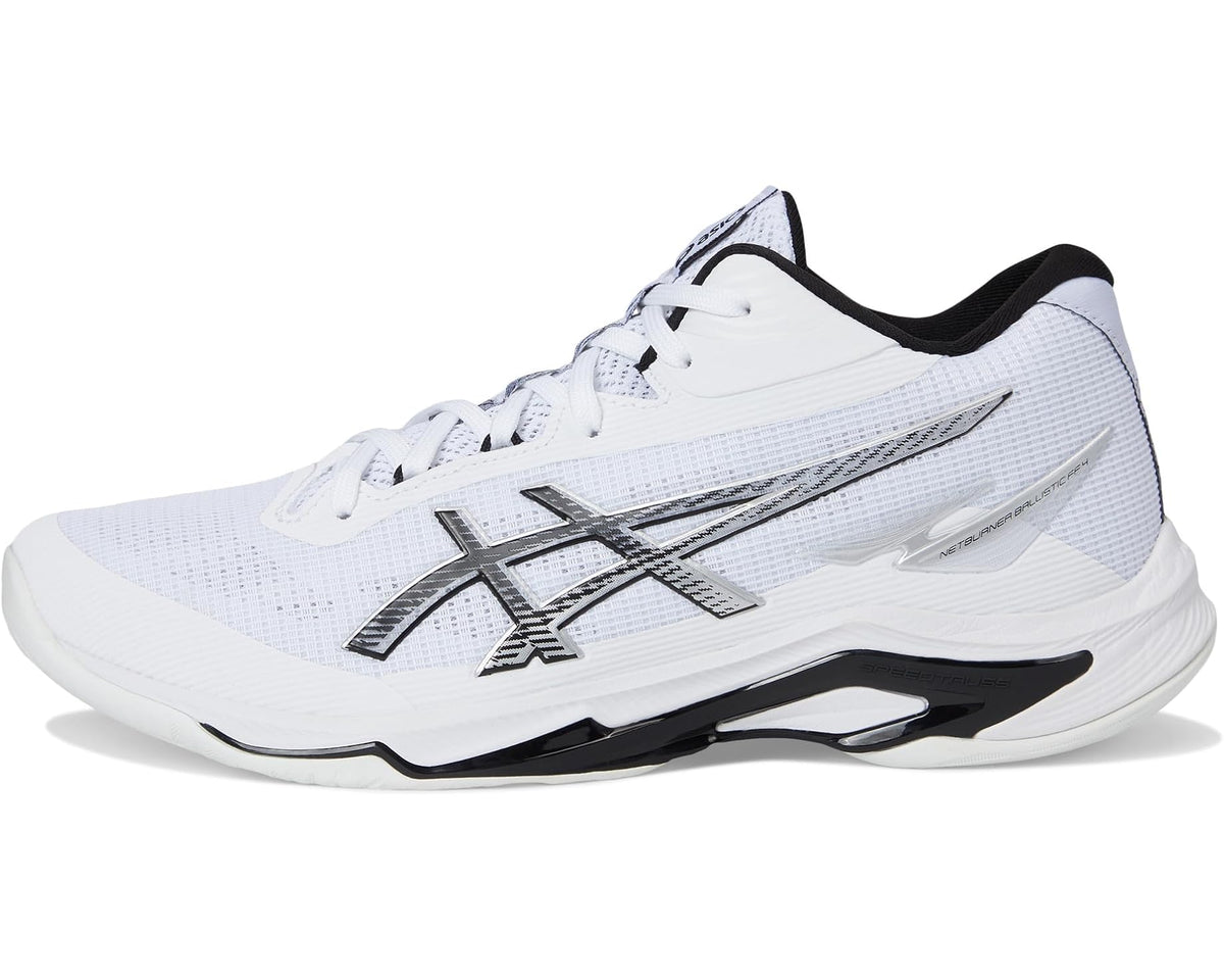 Men's ASICS Netburner Ballistic FF MT 4 White/Black