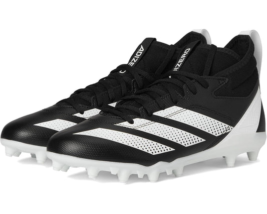 Men's adidas Adizero Impact.2 Football Cleats Black/White/Black