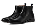 Men's Johnston & Murphy Reeve Zip Boots Black Full Grain
