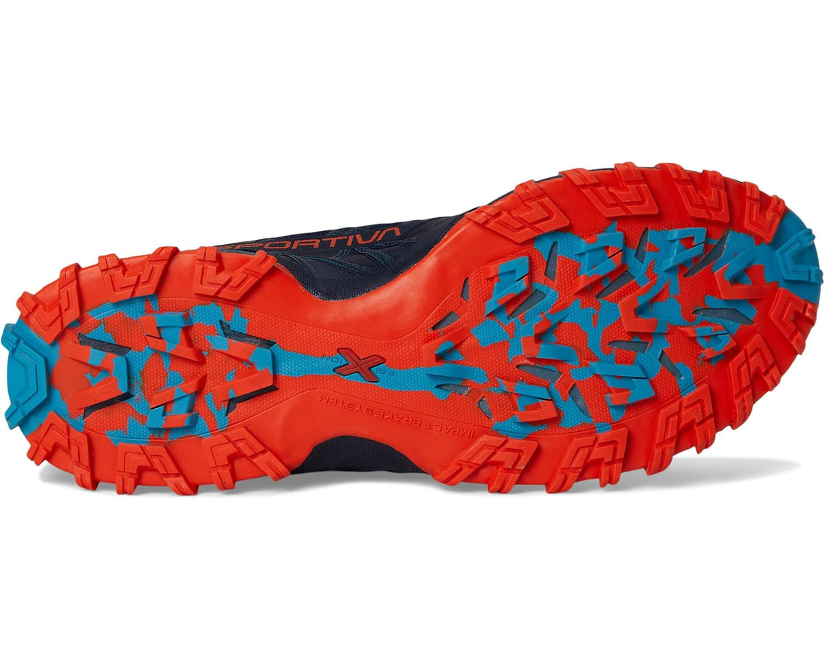 Men's La Sportiva Bushido III Deep Sea/Cherry Tomato