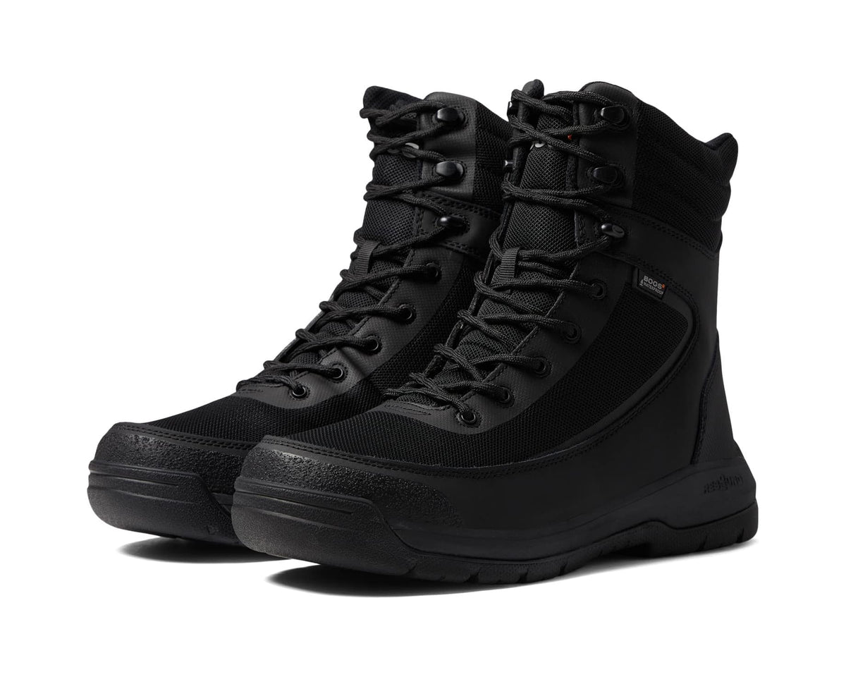 Men's Bogs Shale 8 Glacial Grip WP Black