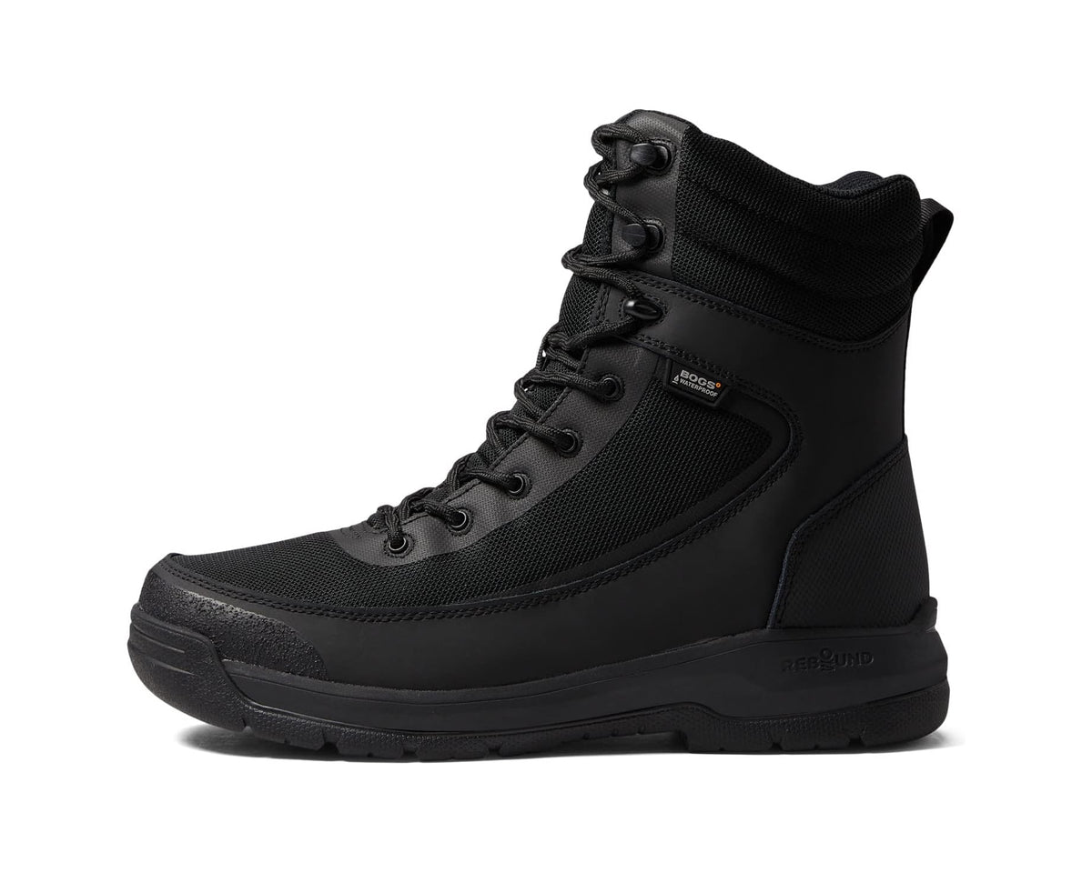 Men's Bogs Shale 8 Glacial Grip WP Black
