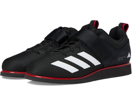 Unisex adidas Powerlift 5 Weightlifting Shoes Black/White/Pure Ruby