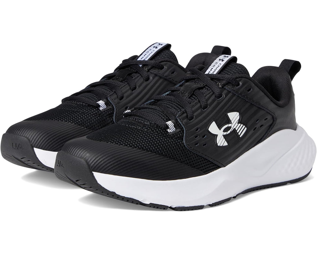 Men's Under Armour Charged Commit 4 Training Shoes Black/Anthracite/White