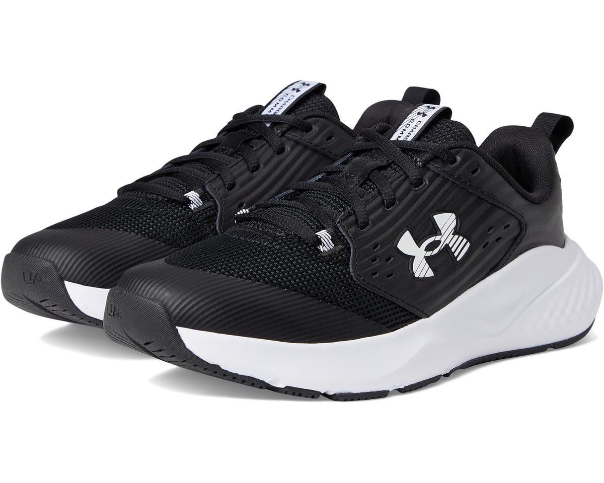 Men's Under Armour Charged Commit 4 Training Shoes Black/Anthracite/White
